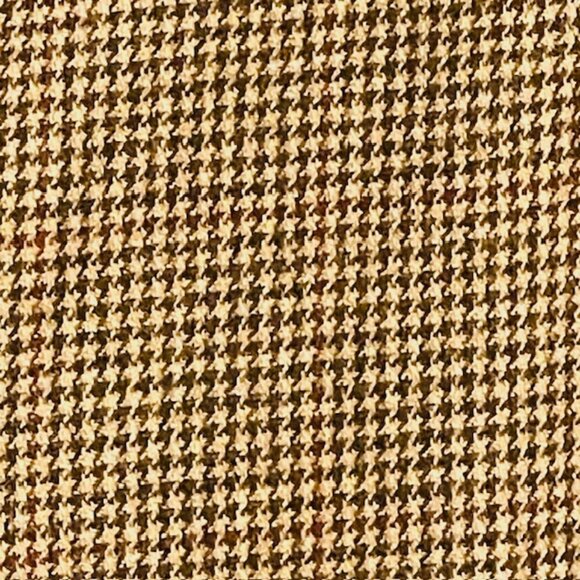 Vintage Lauren Ralph Lauren 100% Wool Houndstooth Plaid Trousers Pants Cuffed 4P - Picture 5 of 6